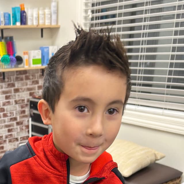 Kids No Tears Haircut at Salon Trek in Raleigh, NC